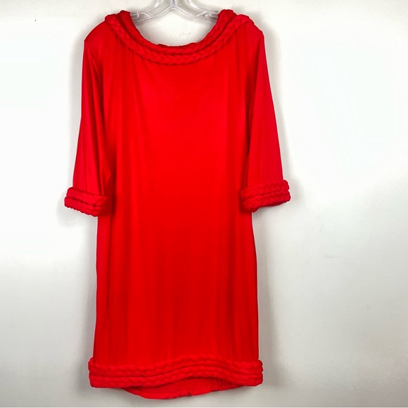 NWT Dai Moda Keenya Orange Dress Size Large - Picture 5 of 17